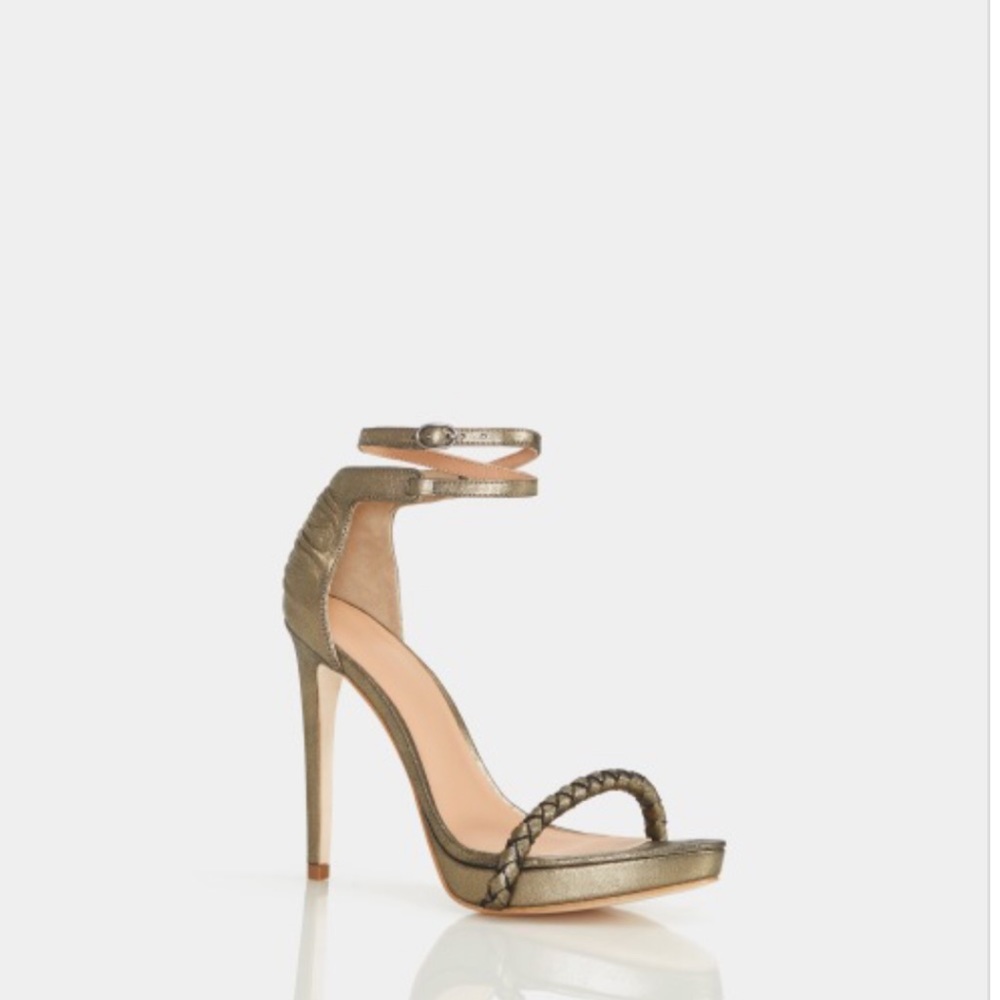 Halston Heritage Metallic Copper pumps